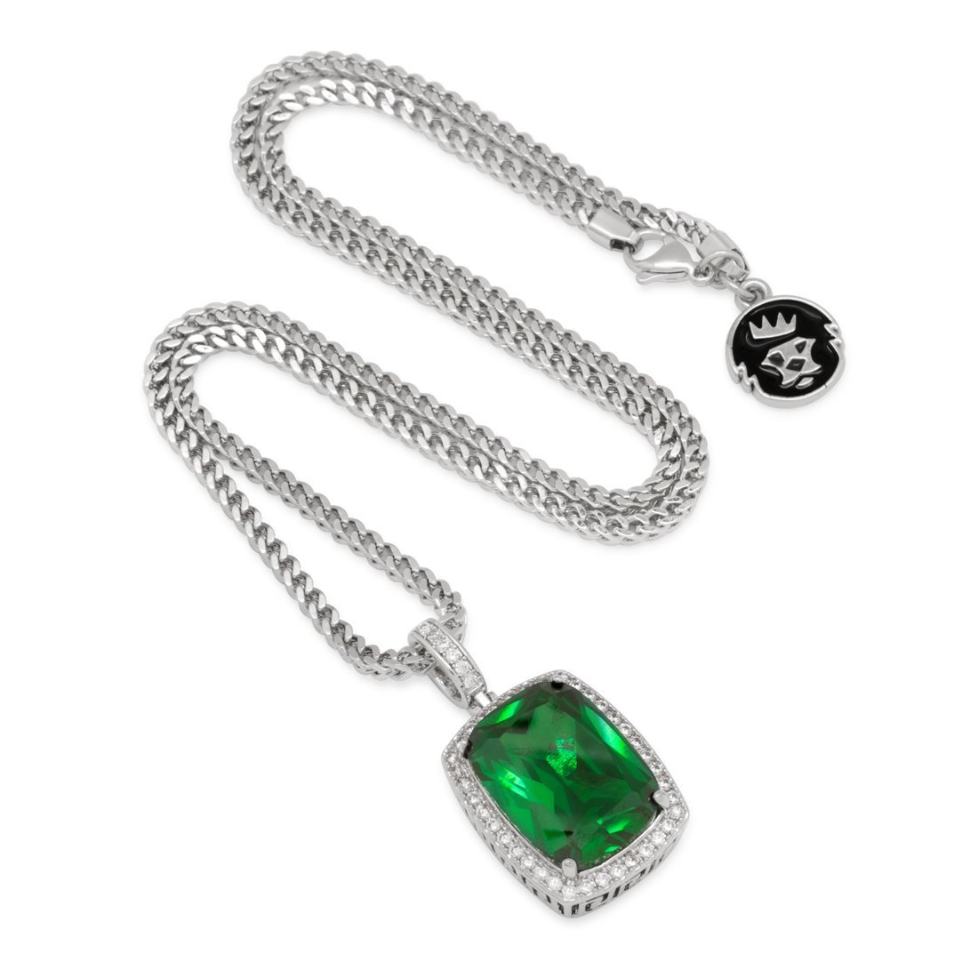 Emerald Crown Julz Necklace in by King Ice