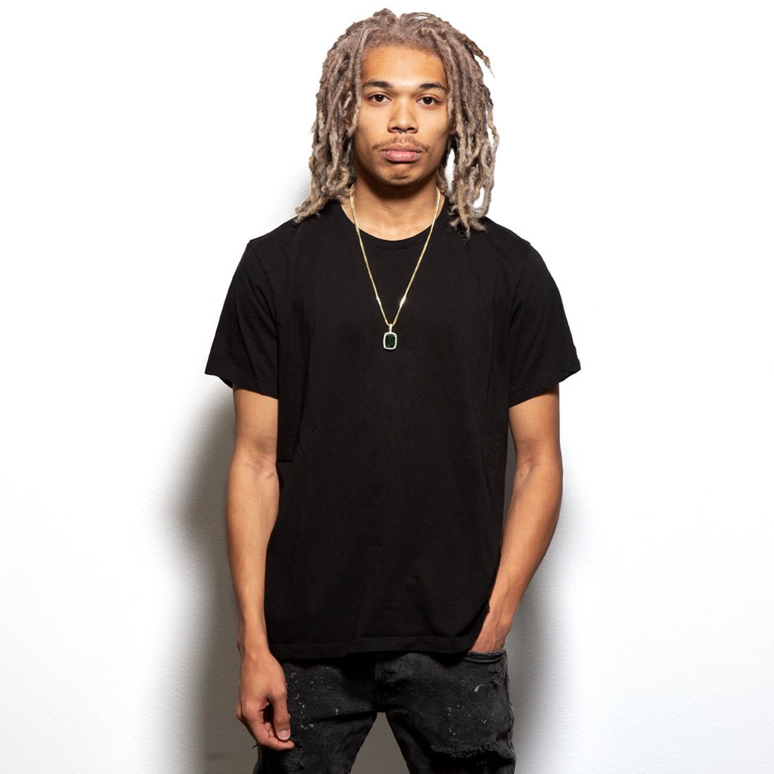 Emerald Crown Julz Necklace in by King Ice