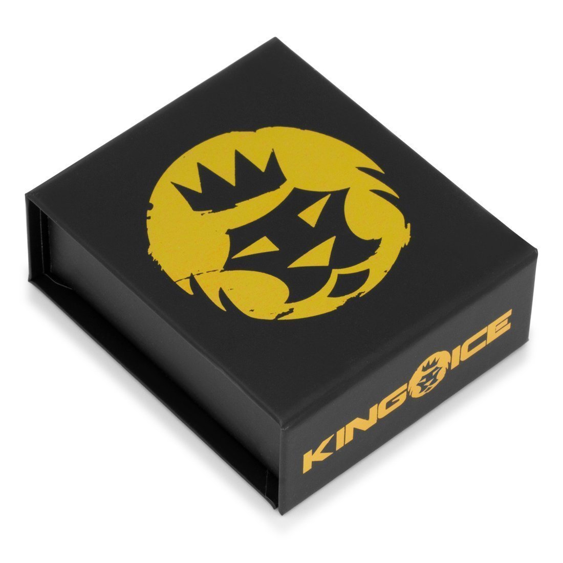 Emerald Star Necklace in 14K Gold / 2.2" by King Ice