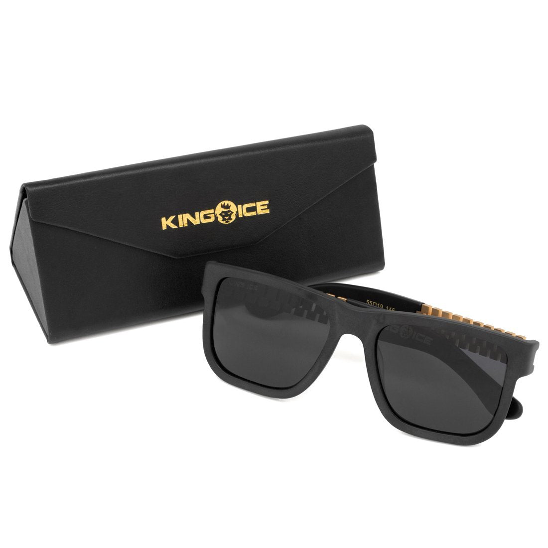 Mt. Olympus Rollie Black Sunglasses in Black by King Ice