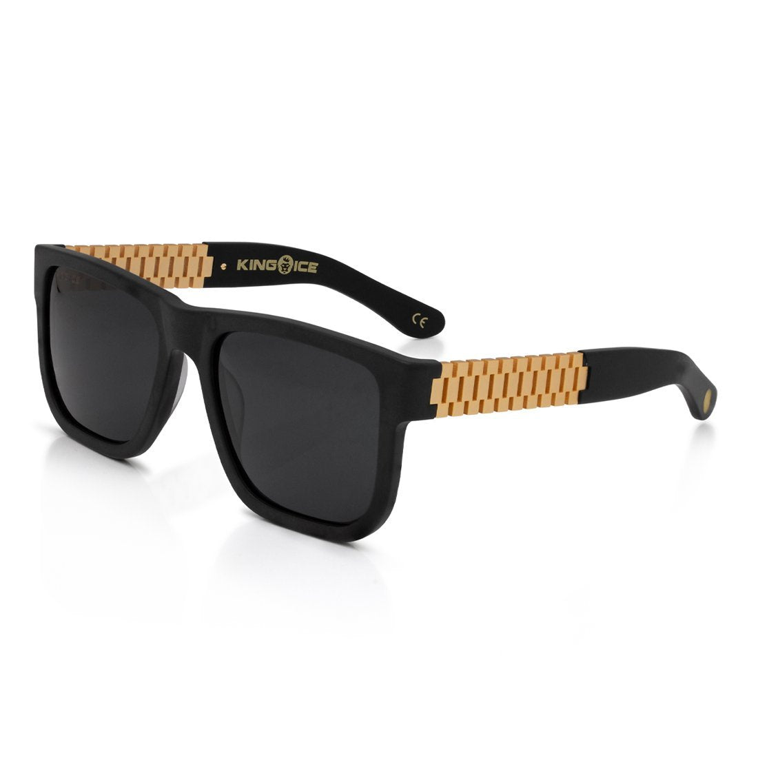Mt. Olympus Rollie Black Sunglasses in Black by King Ice