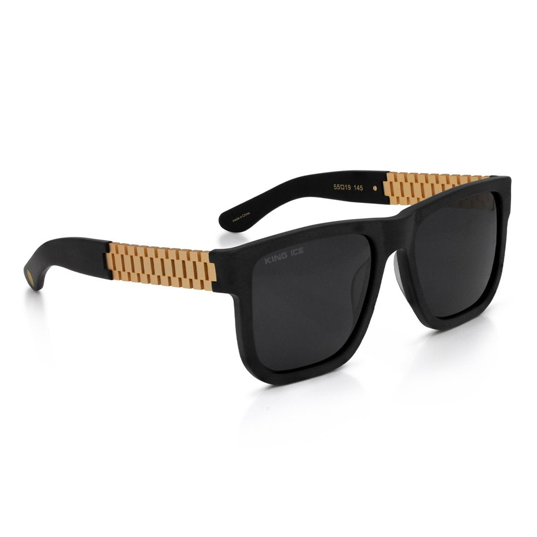 Mt. Olympus Rollie Black Sunglasses in Black by King Ice