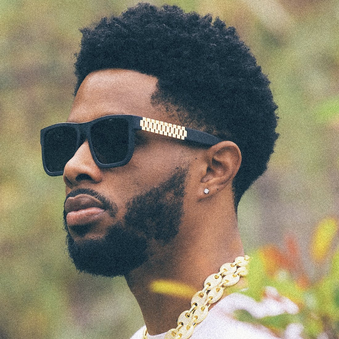 Mt. Olympus Rollie Black Sunglasses in Black by King Ice