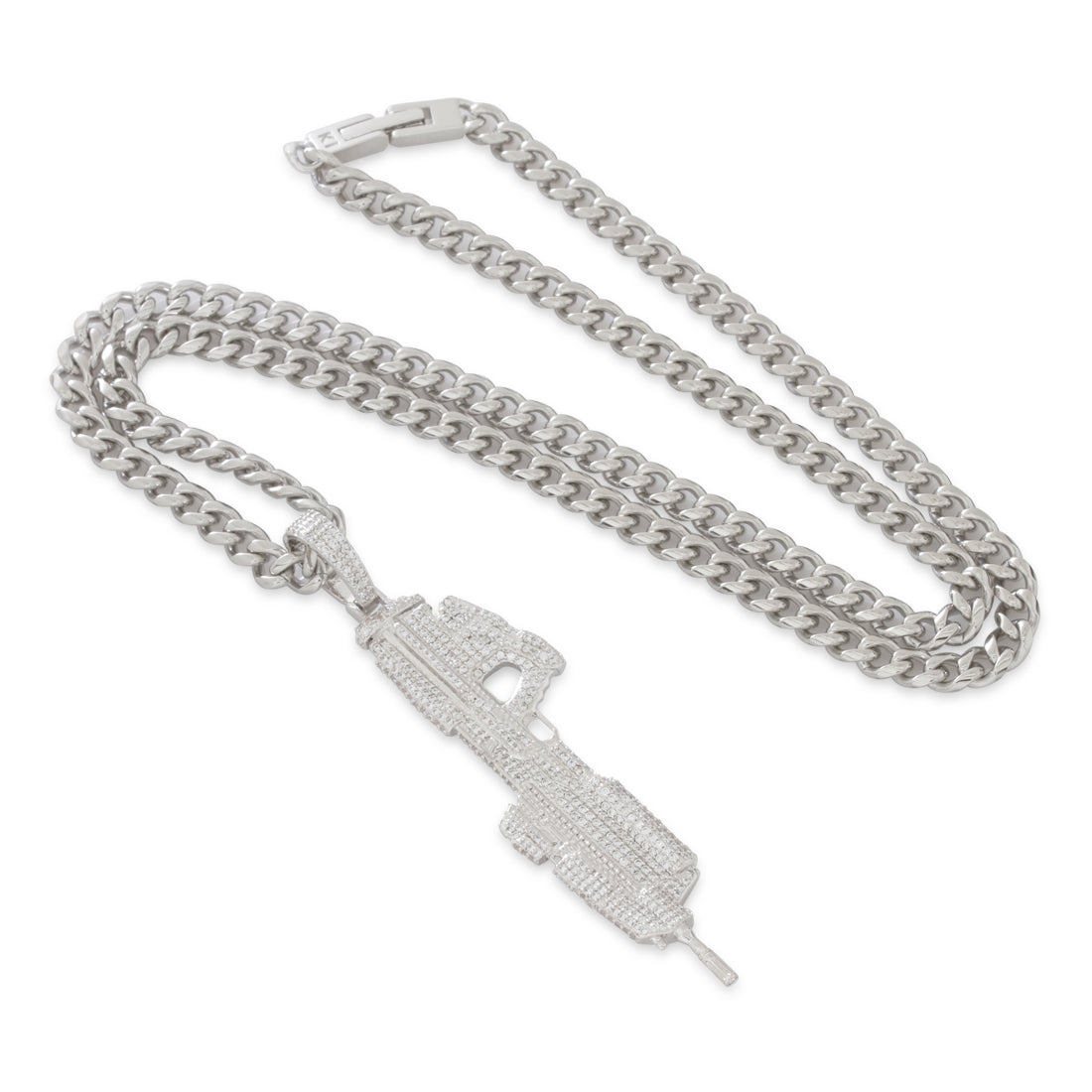 Halo x King Ice - MA5C Assault Rifle Necklace in by King Ice