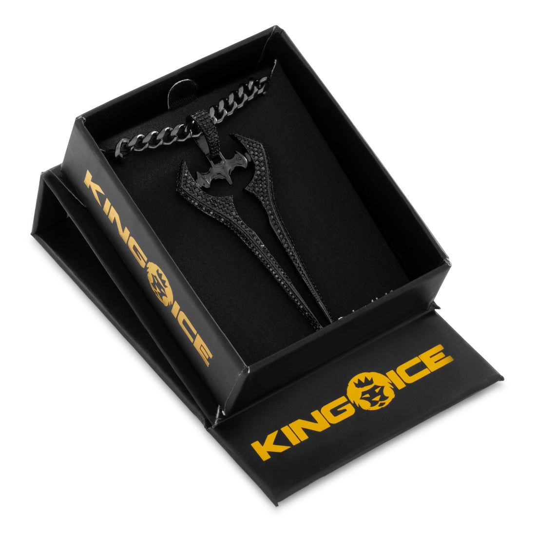 Halo x King Ice - Iced Energy Sword Necklace in by King Ice