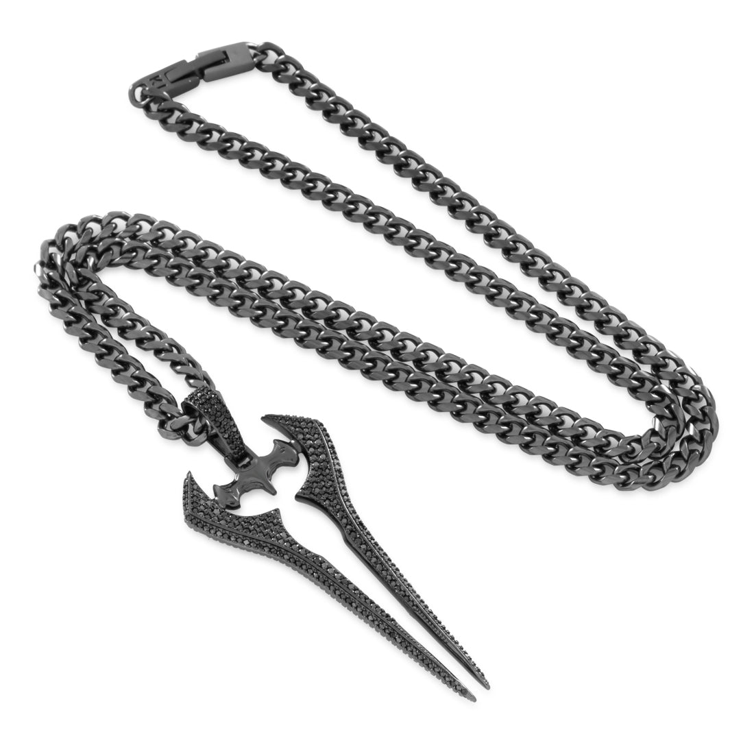 Halo x King Ice - Iced Energy Sword Necklace in by King Ice