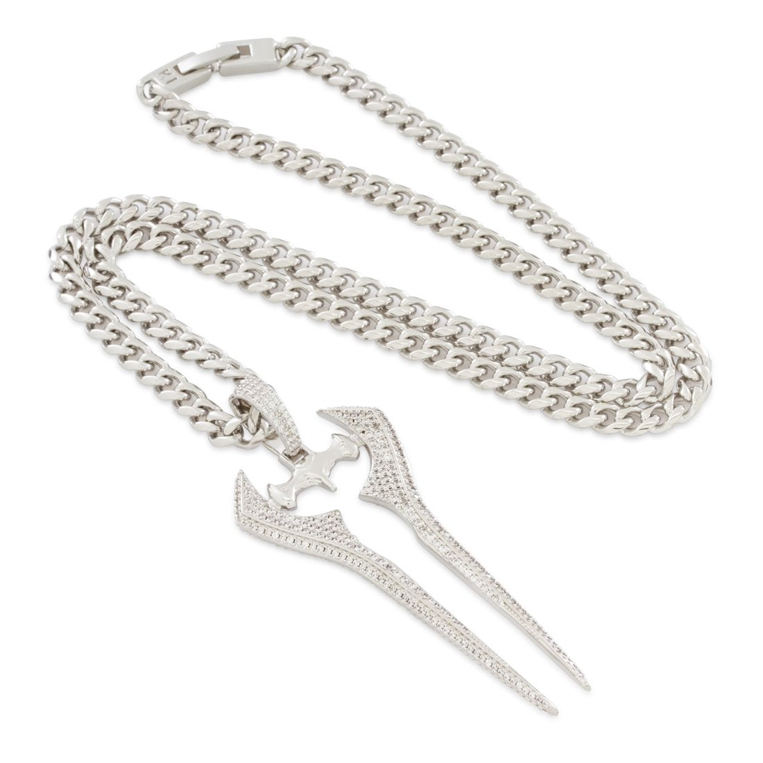 Halo x King Ice - Iced Energy Sword Necklace in by King Ice