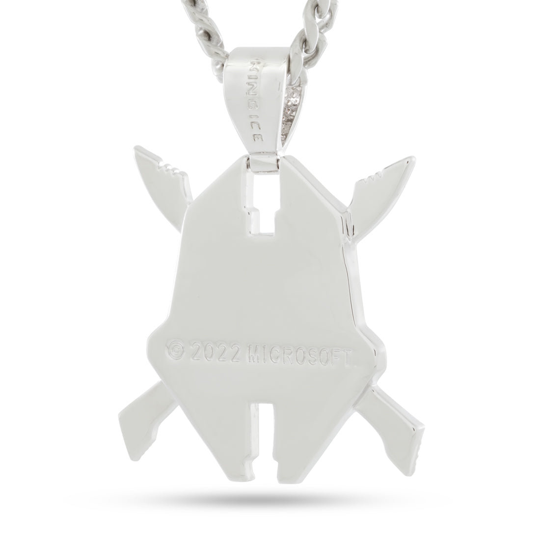 Halo x King Ice - Legendary Emblem Necklace in by King Ice