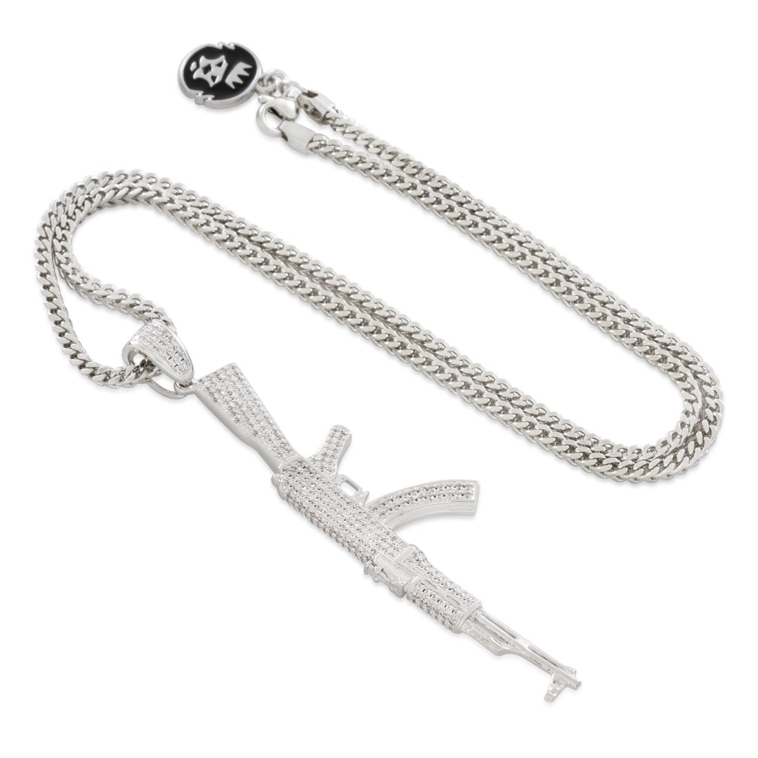 Iced AK-47 Necklace in by King Ice