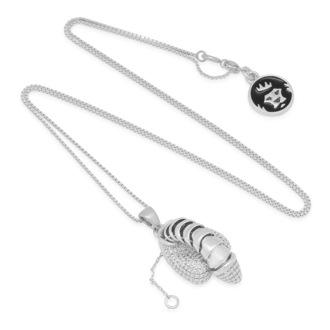 Iced Erotic Erecting Penis Necklace in by King Ice