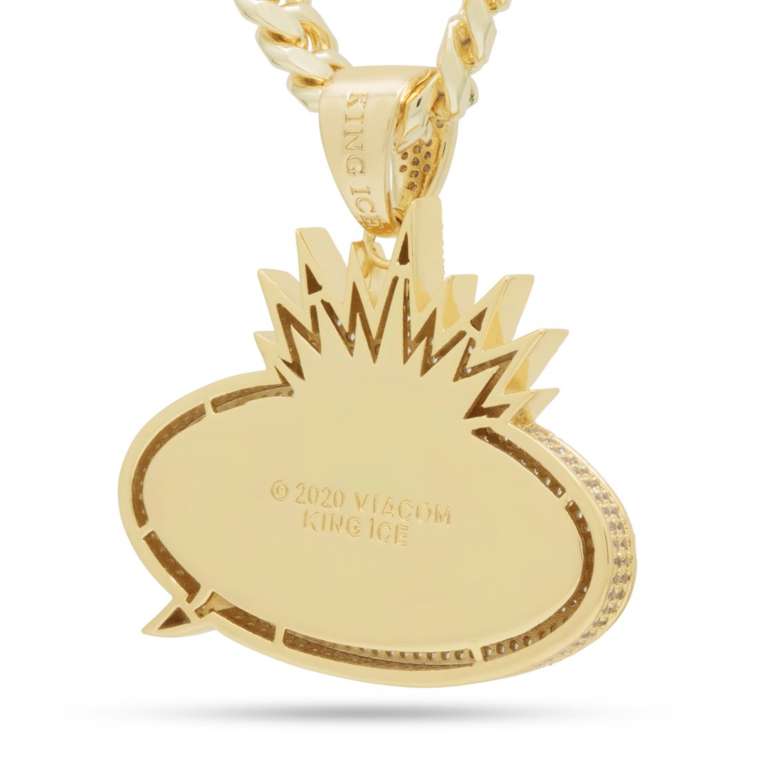 MTV x King Ice - Yo! MTV Raps Necklace in 14K Gold / 2" by King Ice