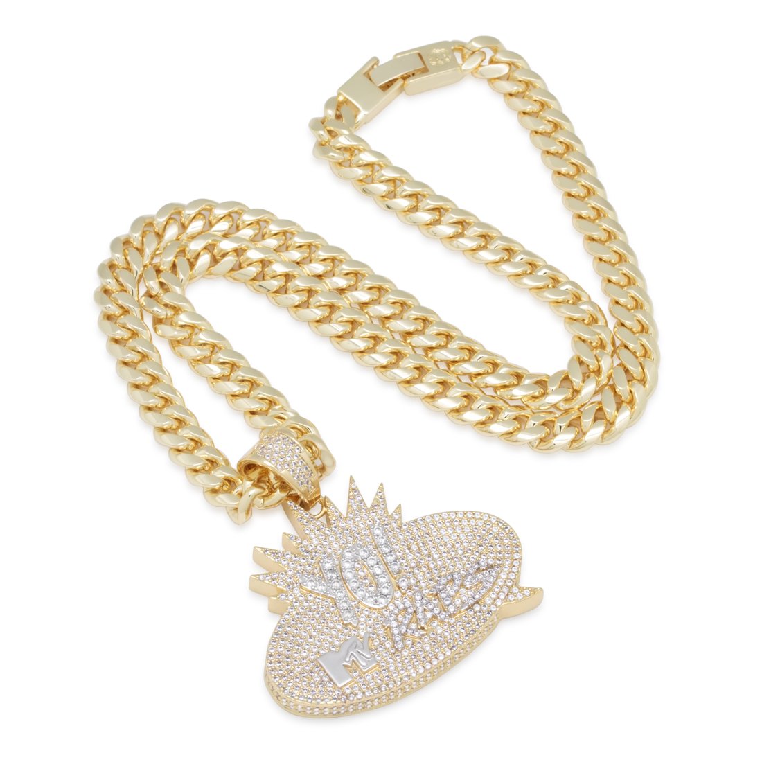 MTV x King Ice - Yo! MTV Raps Necklace in 14K Gold / 2" by King Ice