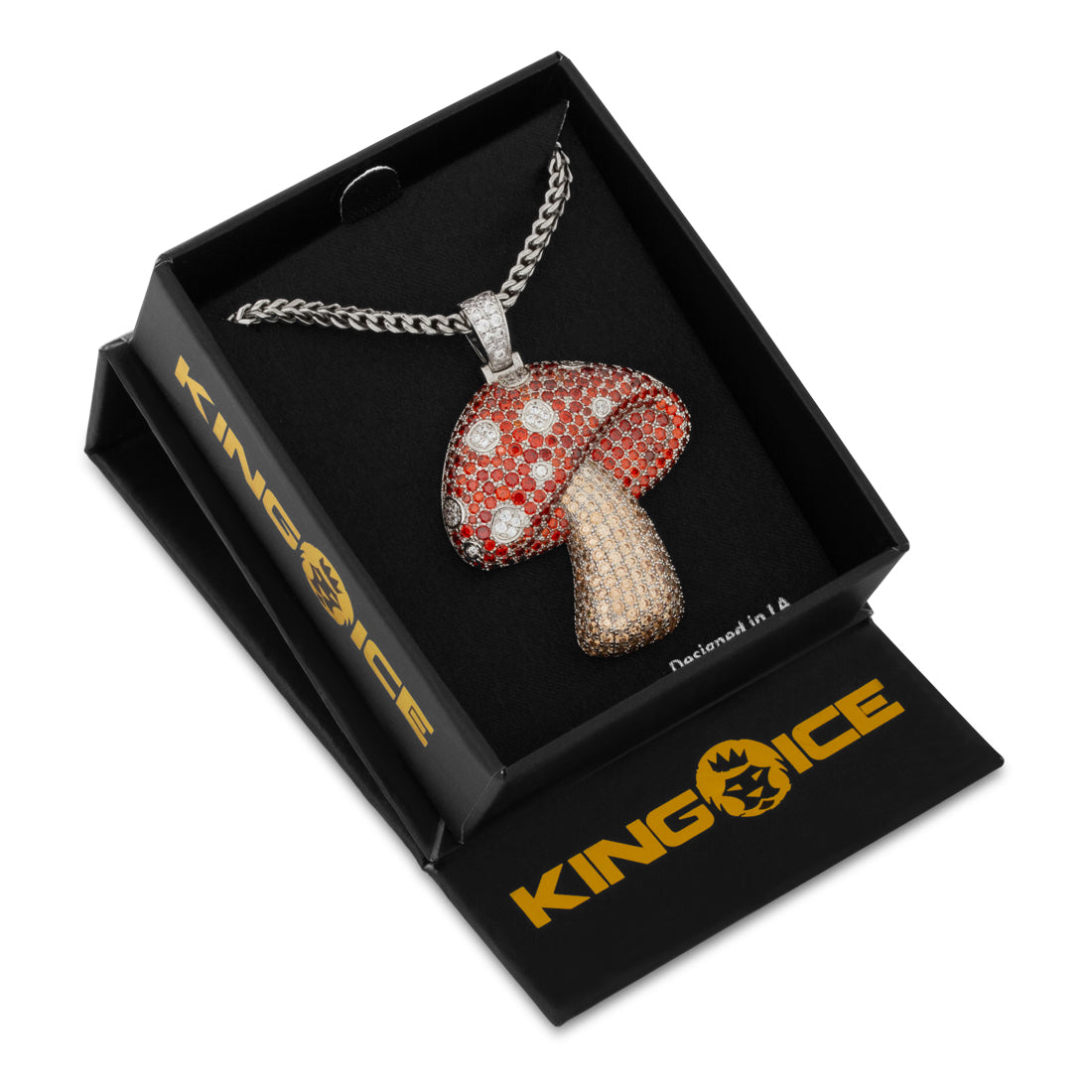 Mushroom Necklace in by King Ice