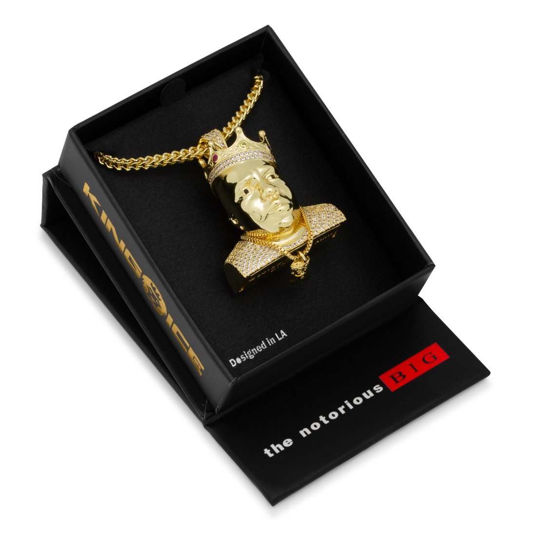 Notorious B.I.G. x King Ice - Big Poppa Necklace in by King Ice