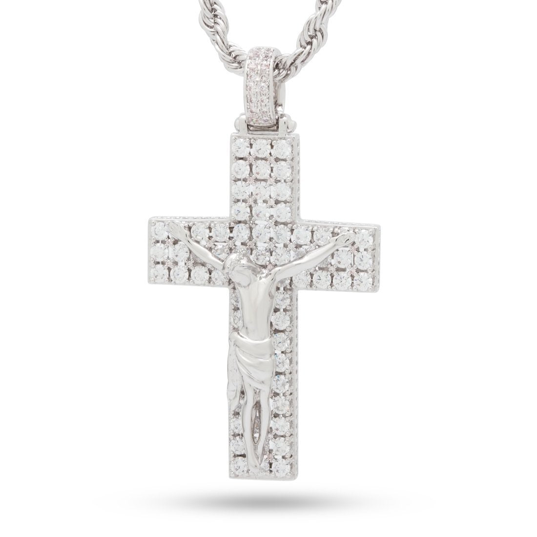 Notorious B.I.G. x King Ice - Biggie Crucifix Necklace in by King Ice