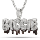 White Gold / 20" / M Notorious B.I.G. x King Ice - Biggie Drip Necklace NKX14047