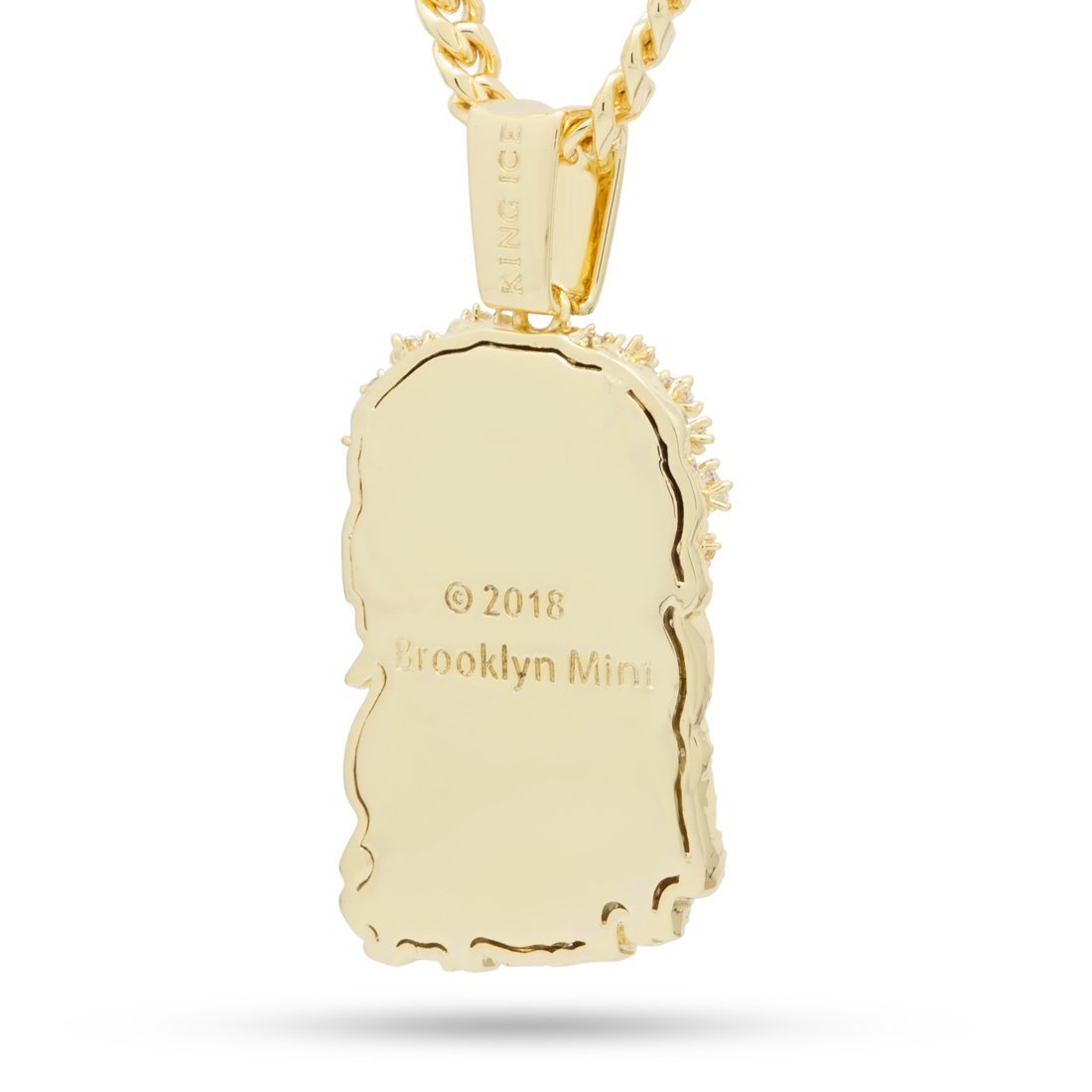 Notorious B.I.G. x King Ice - Biggie Jesus Necklace in by King Ice