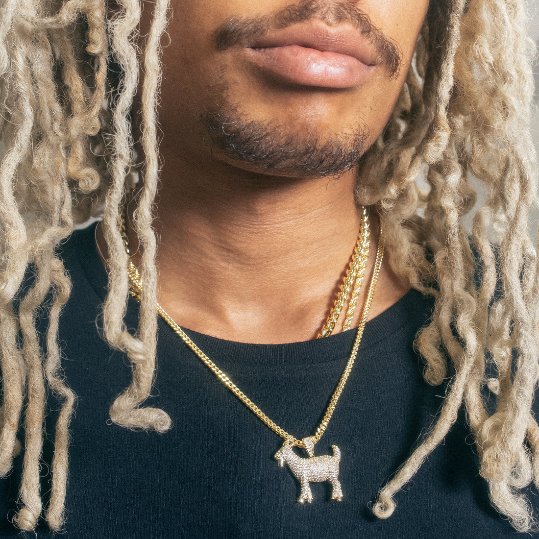 Notorious B.I.G. x King Ice - GOAT Necklace in by King Ice