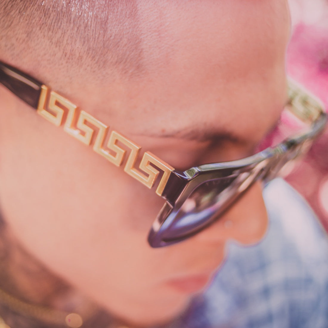 Olympic Greek Blue Sunglasses in by King Ice