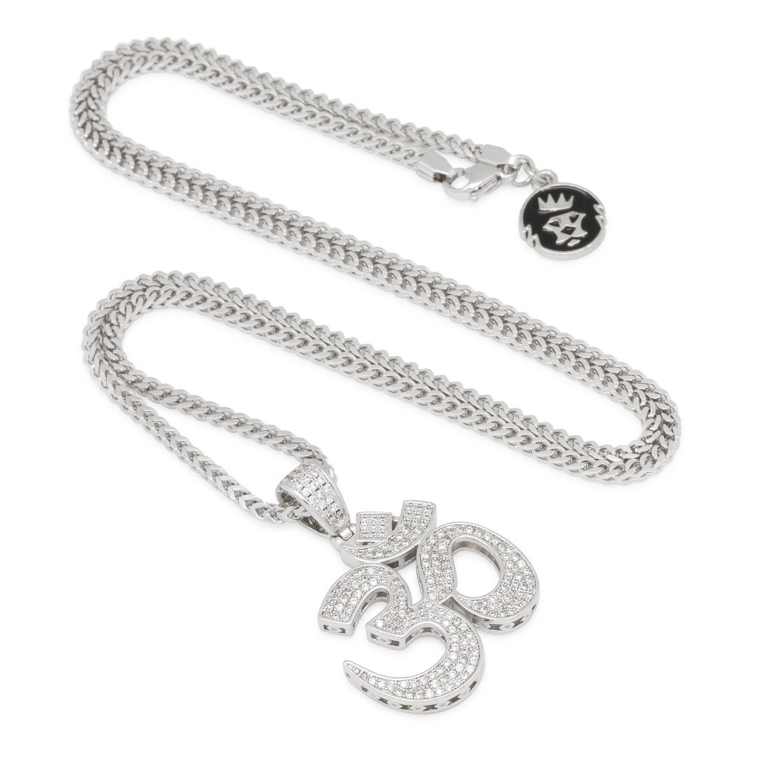 Om Necklace in by King Ice