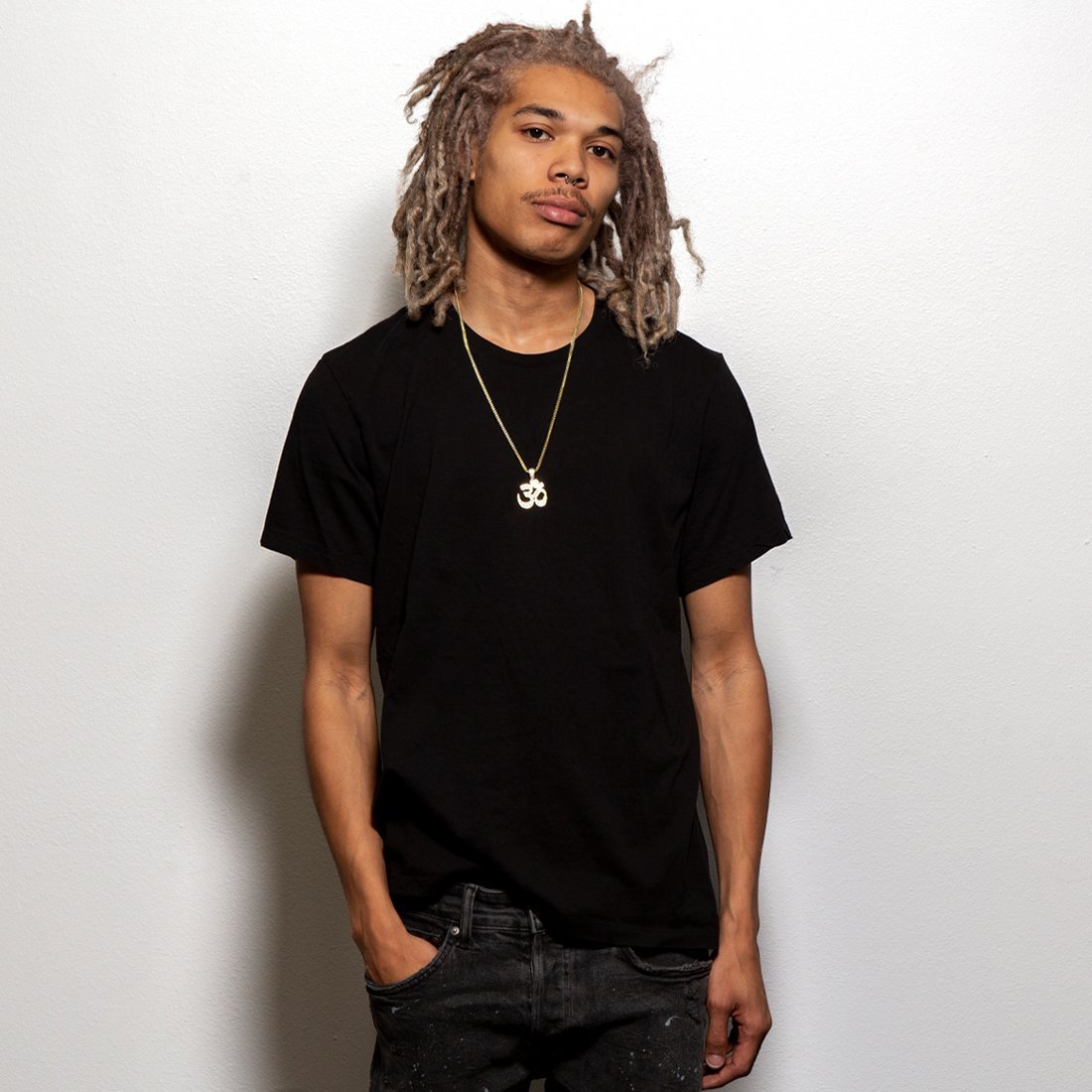 Om Necklace in by King Ice