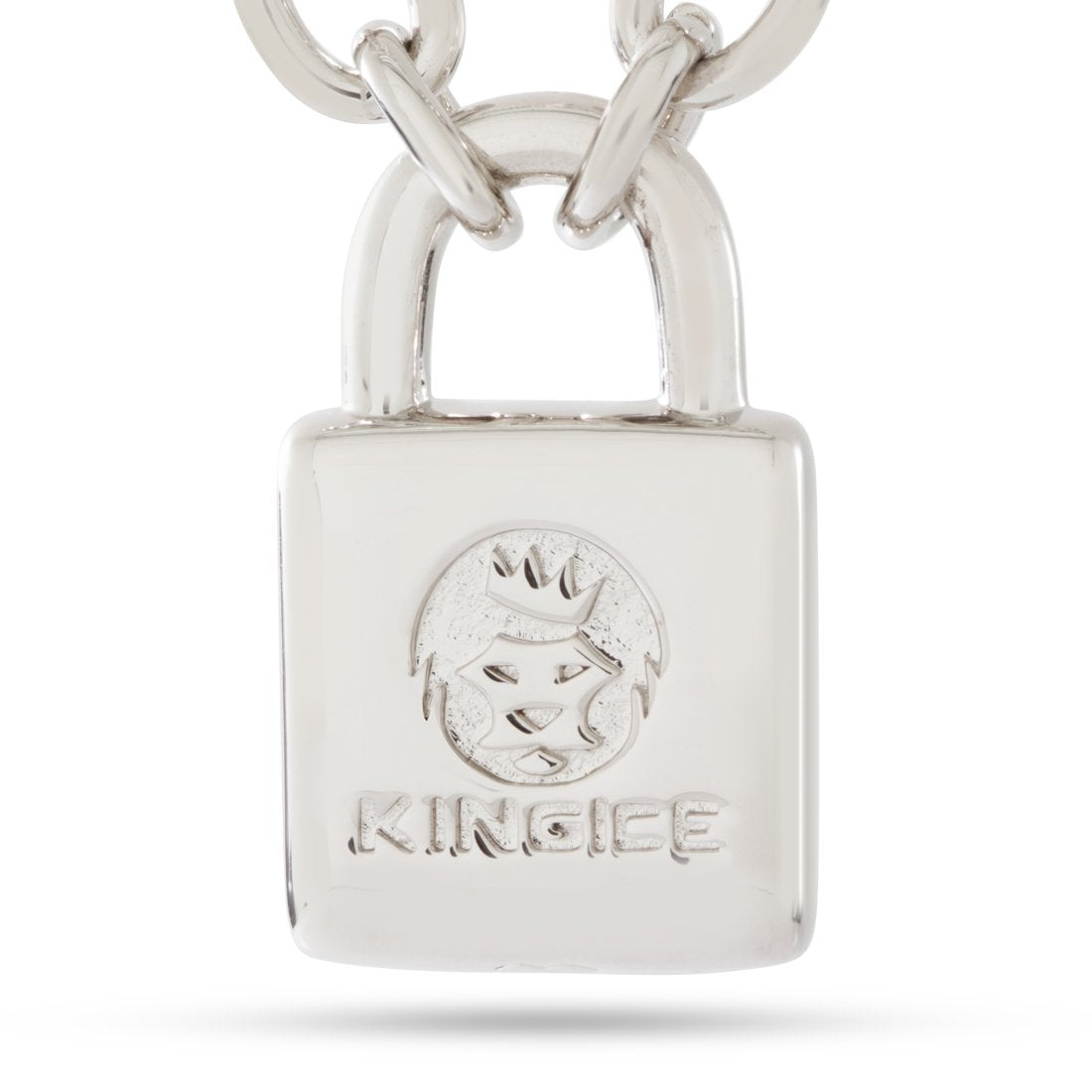 Original Padlock Necklace in by King Ice