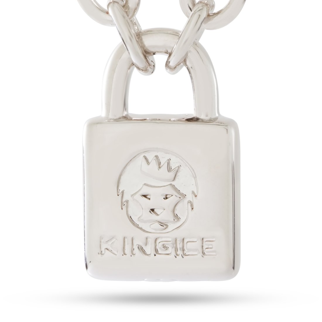 Original Padlock Necklace in by King Ice