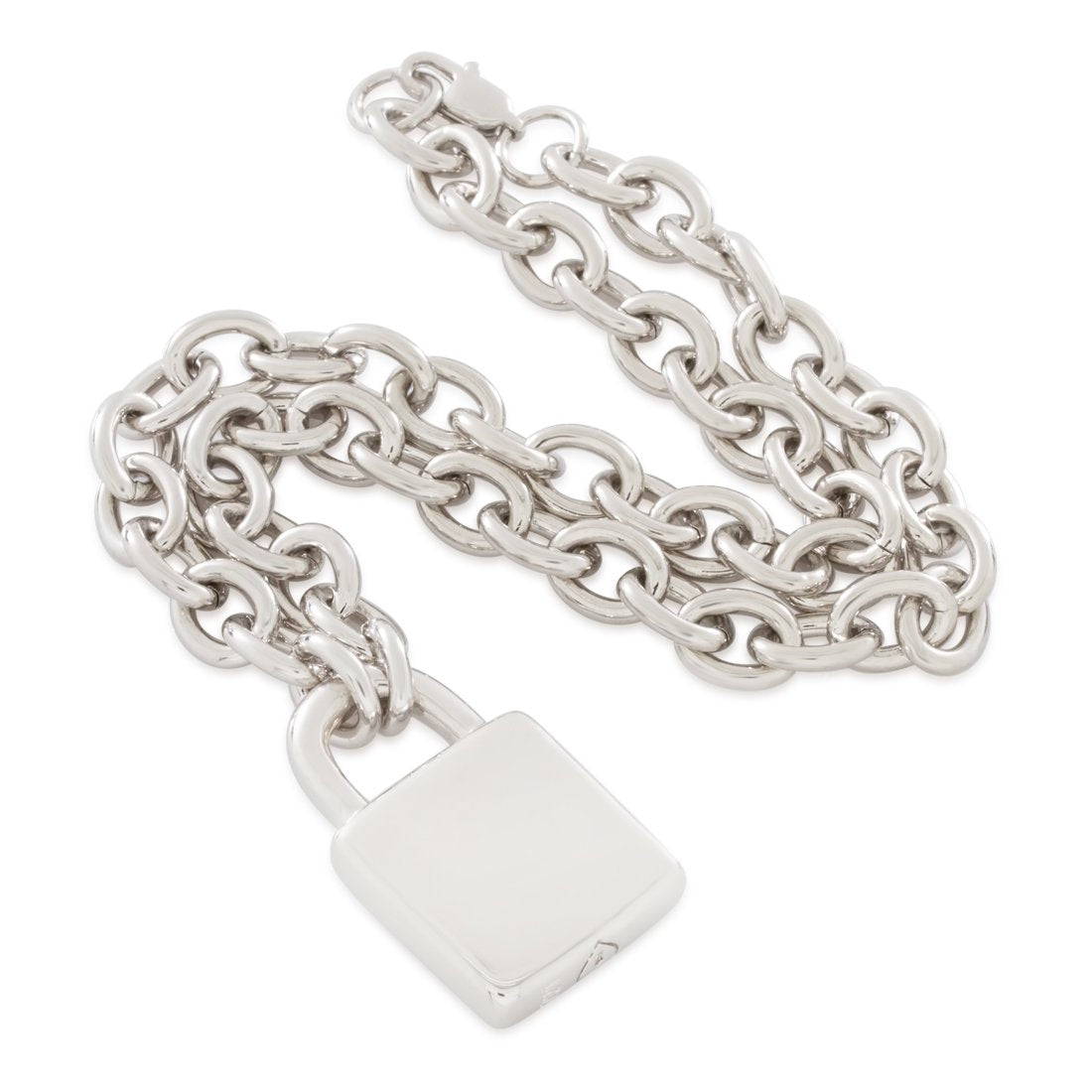 Original Padlock Necklace in by King Ice