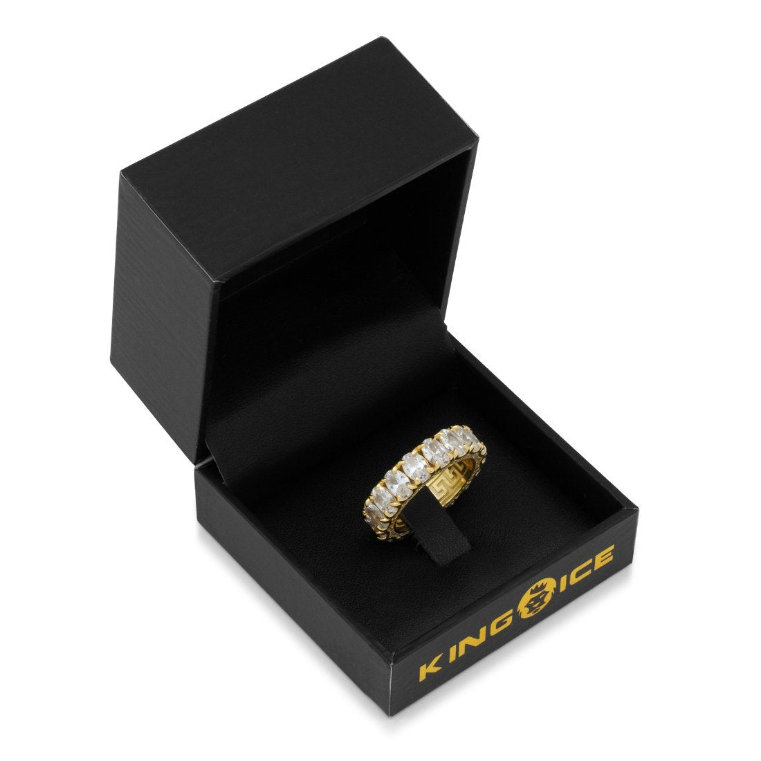 Oval-Cut Ring in by King Ice