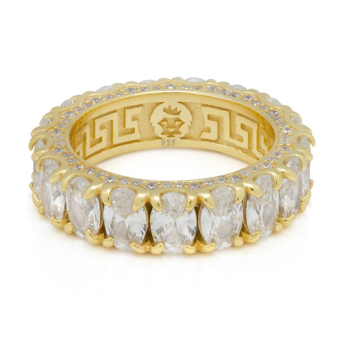 Oval-Cut Ring in by King Ice