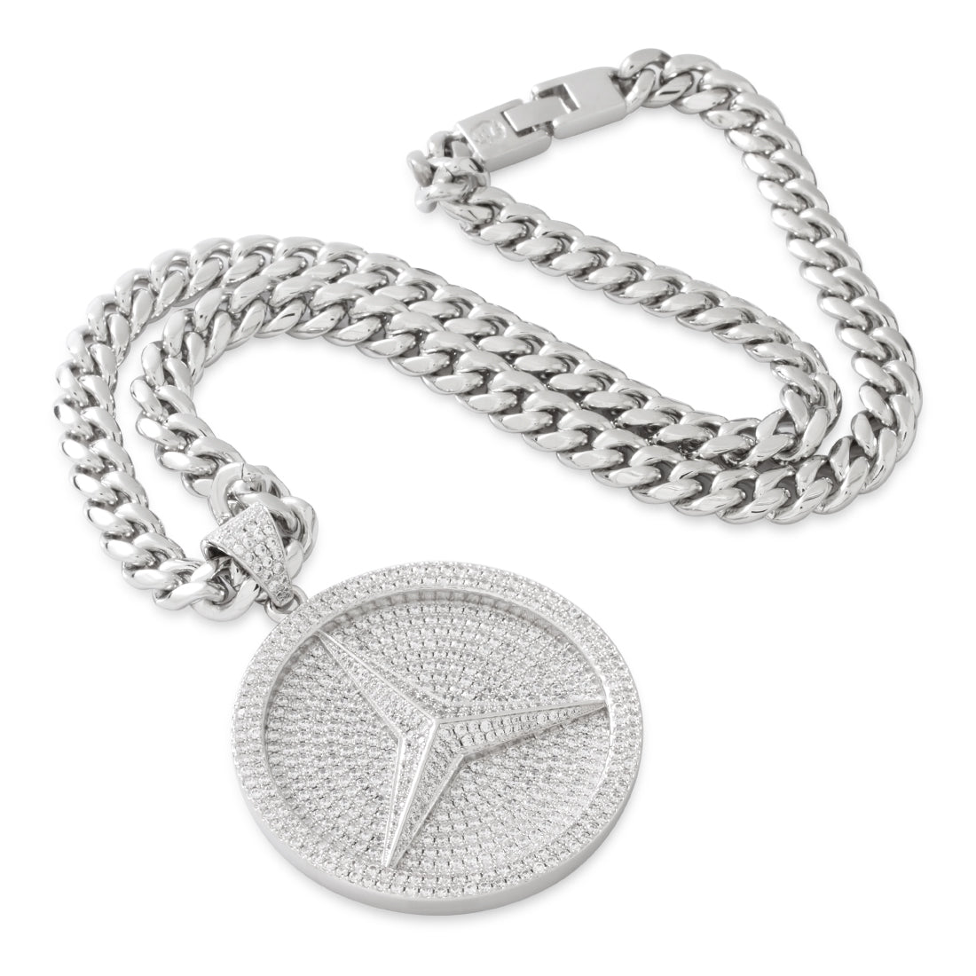 Paid in Full Medallion Necklace in by King Ice