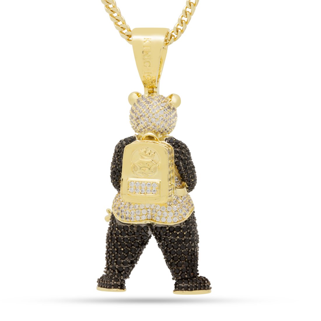 Panda Man Necklace in by King Ice