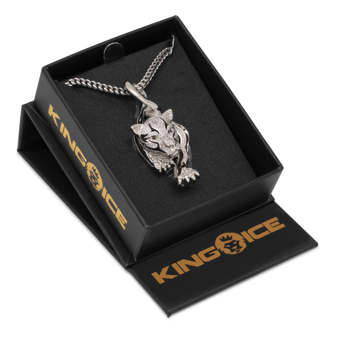 Prowl Panther Necklace in by King Ice
