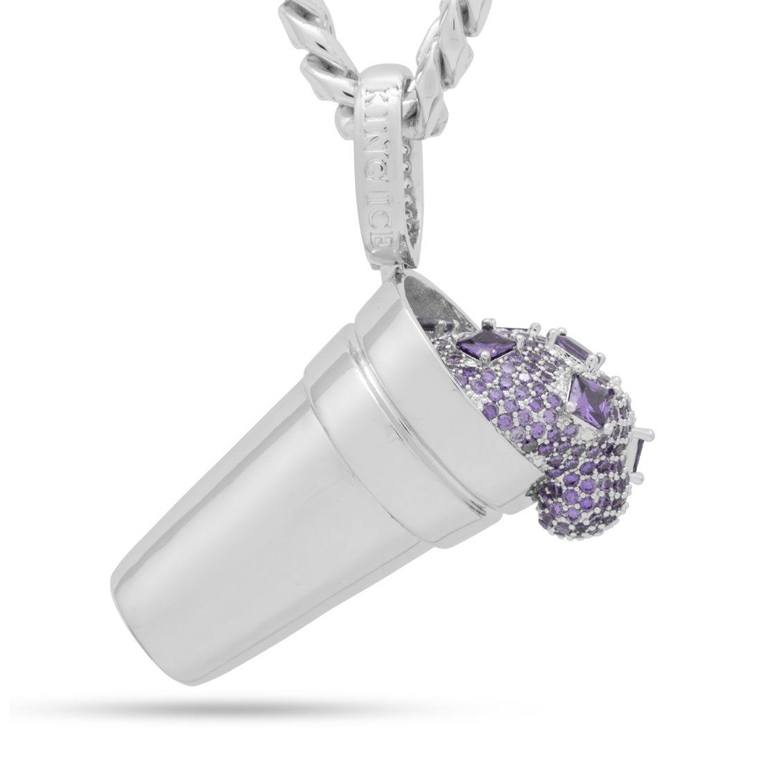 Purple Drank Necklace in by King Ice