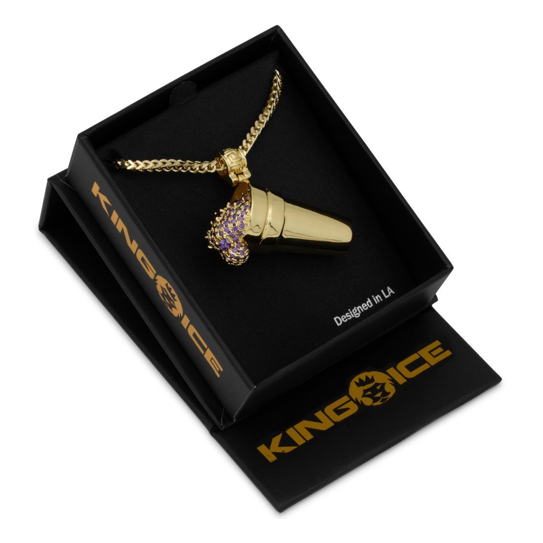 Purple Drank Necklace in by King Ice