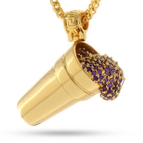 Purple Drank Necklace in by King Ice