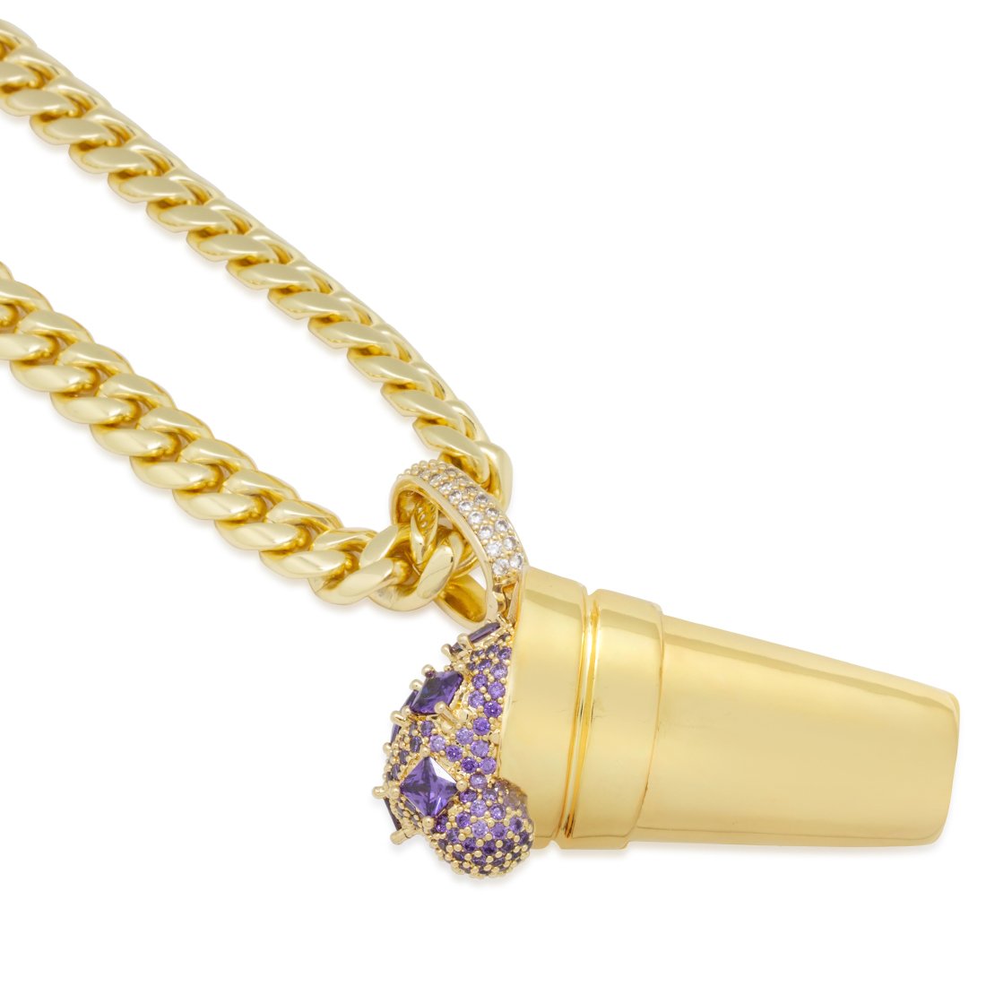 Purple Drank Necklace in by King Ice