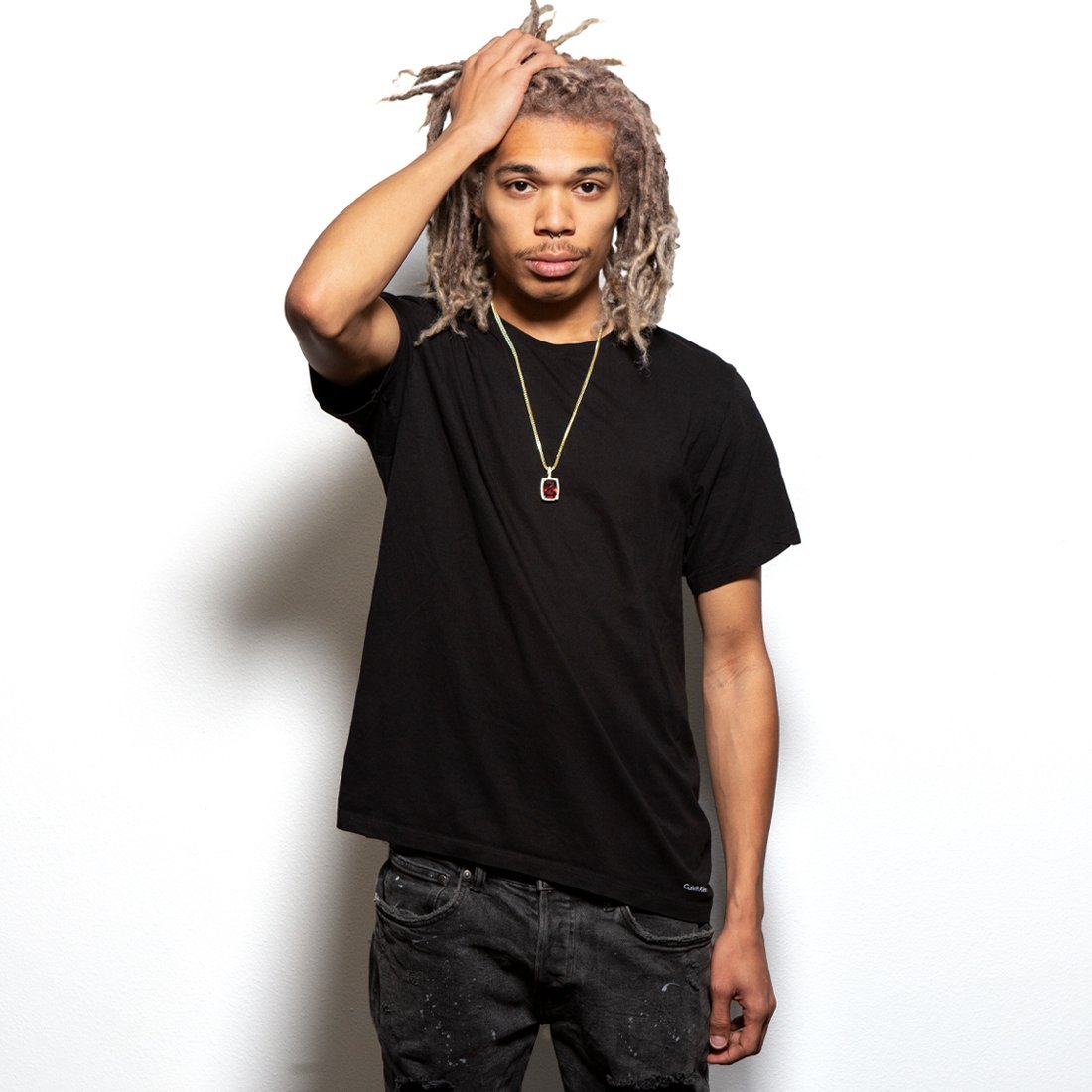 Ruby Crown Julz Necklace in by King Ice