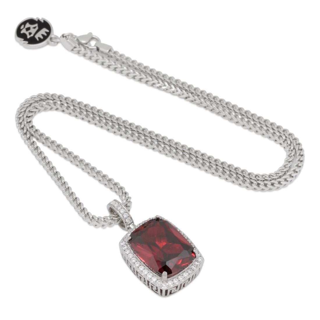 Ruby Crown Julz Necklace in by King Ice