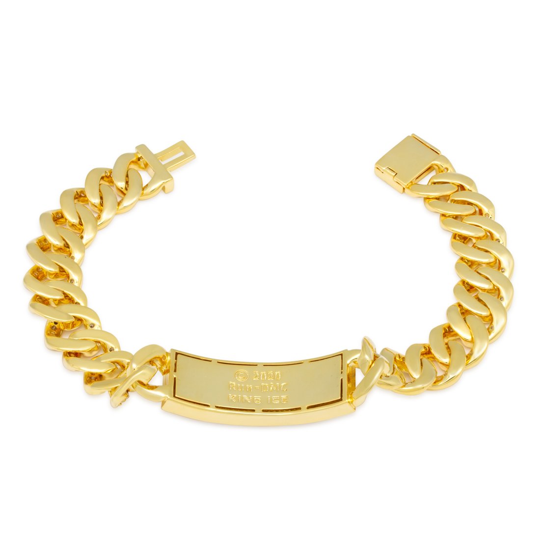 RUN DMC x King Ice - 15mm Classic Logo Bracelet in by King Ice