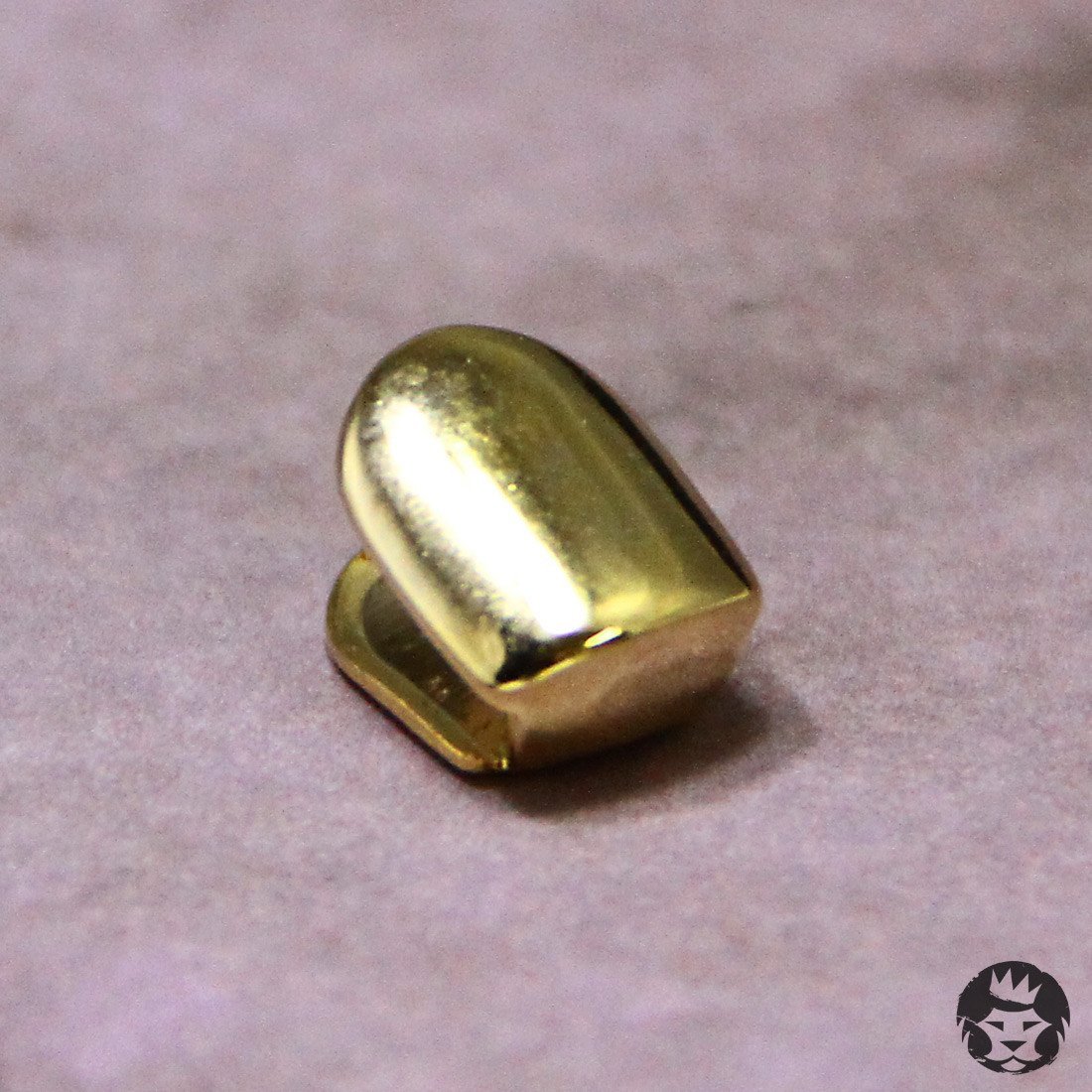 Single Tooth Cap Grillz in by King Ice