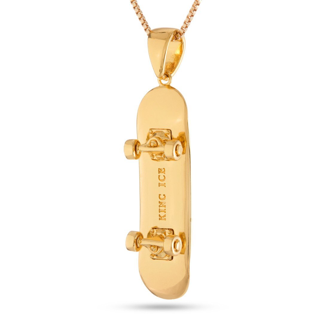 Skateboard Necklace in by King Ice