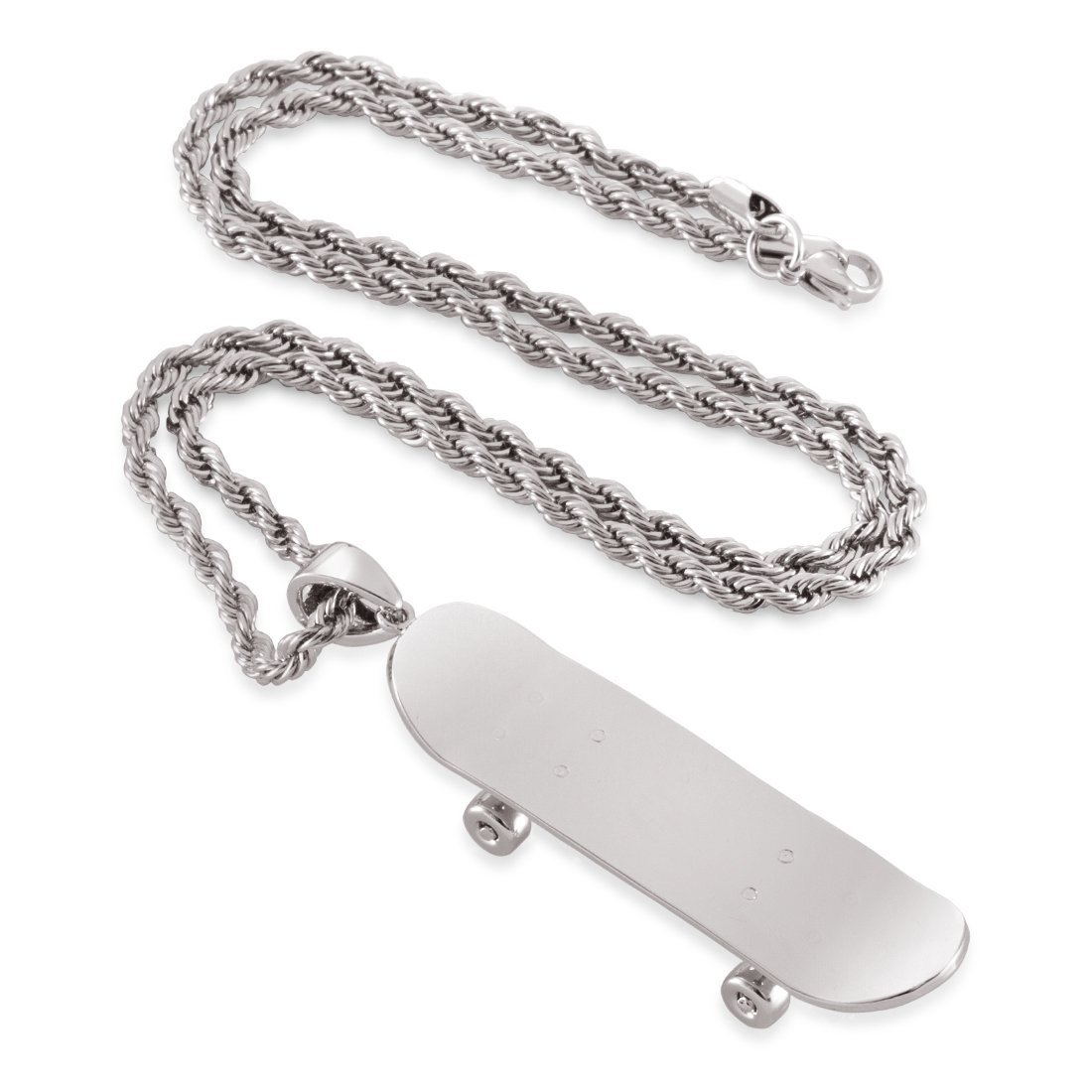 Skateboard Necklace in by King Ice