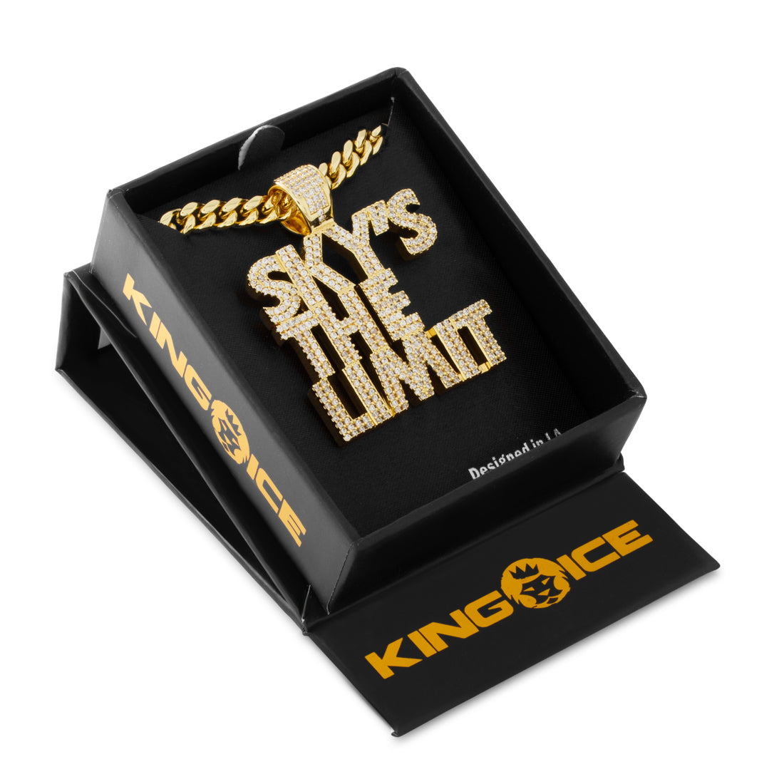 Sky's The Limit Necklace in by King Ice