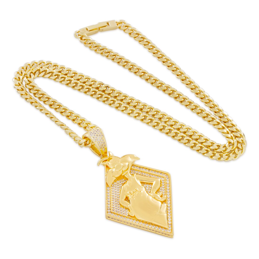 Space Jam x King Ice - Sylvester the Cat Necklace in by King Ice