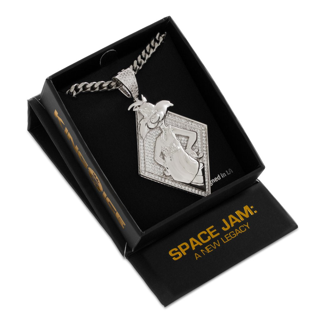 Space Jam x King Ice - Sylvester the Cat Necklace in by King Ice