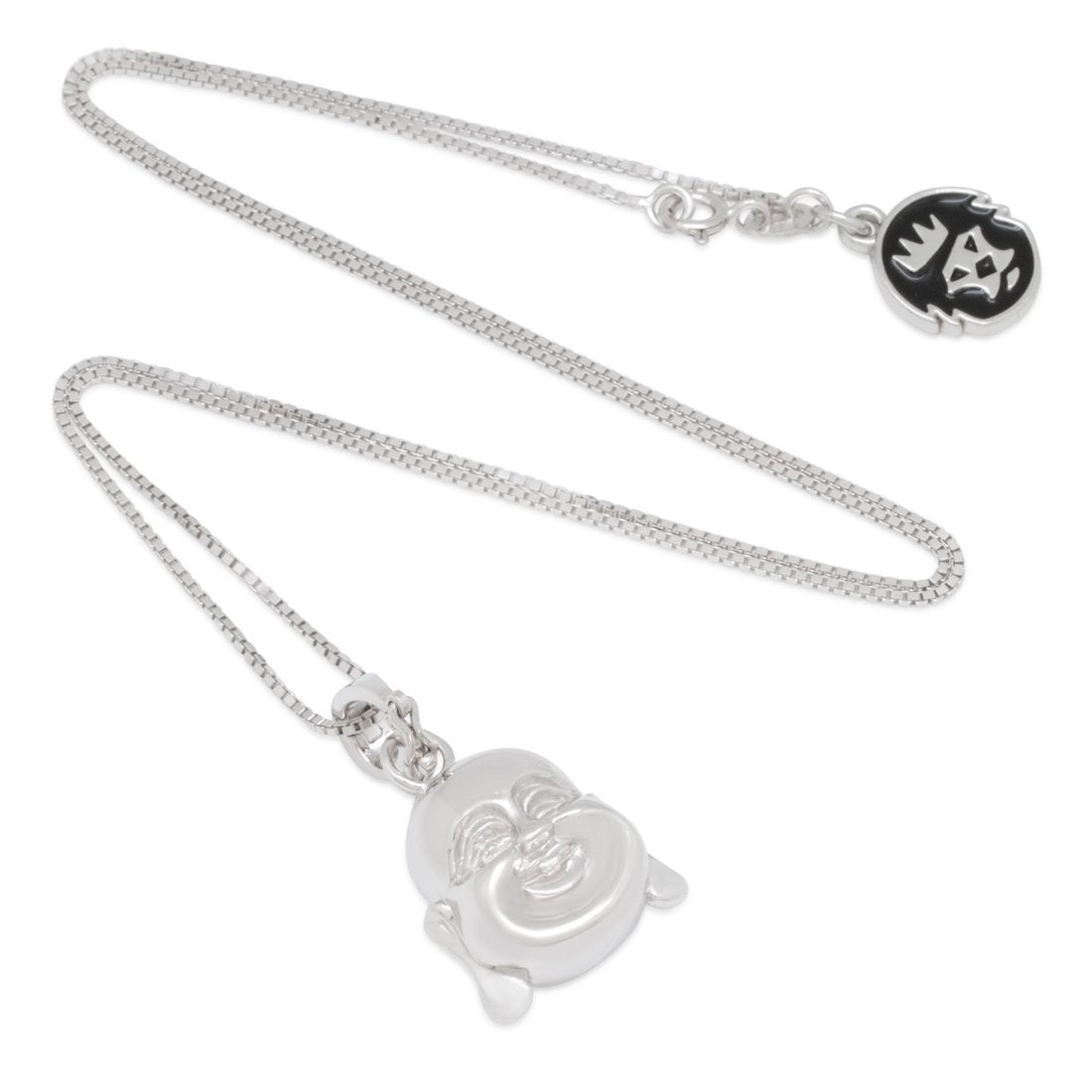 Sterling Silver Buddha of Perception Necklace in by King Ice