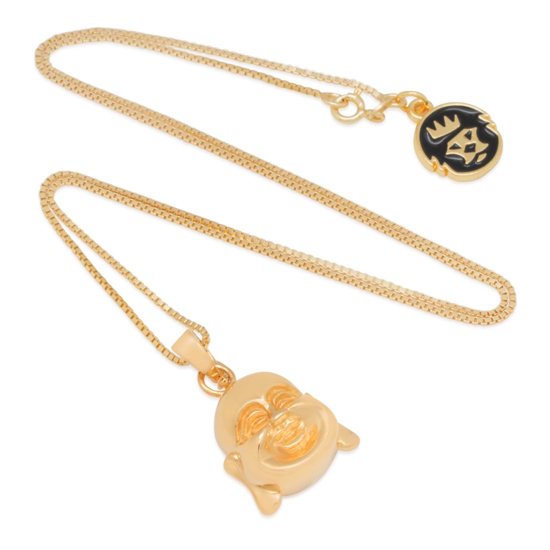 Sterling Silver Buddha of Perception Necklace in by King Ice