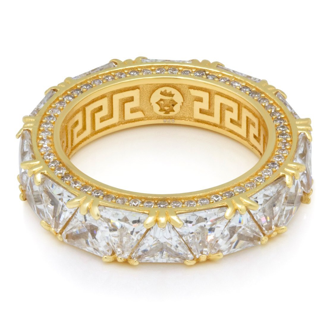 Trillion-Cut Ring in by King Ice