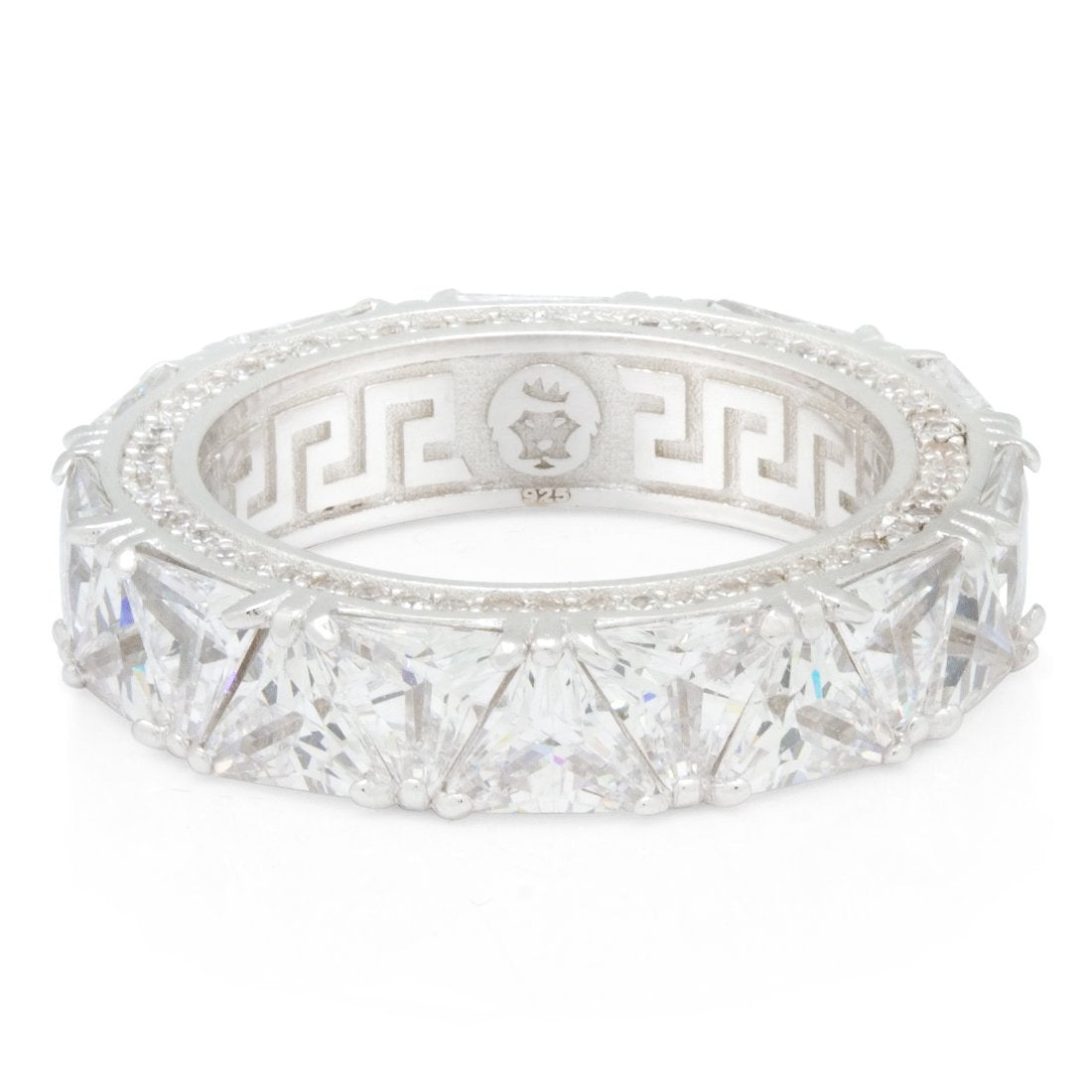 Trillion-Cut Ring in by King Ice